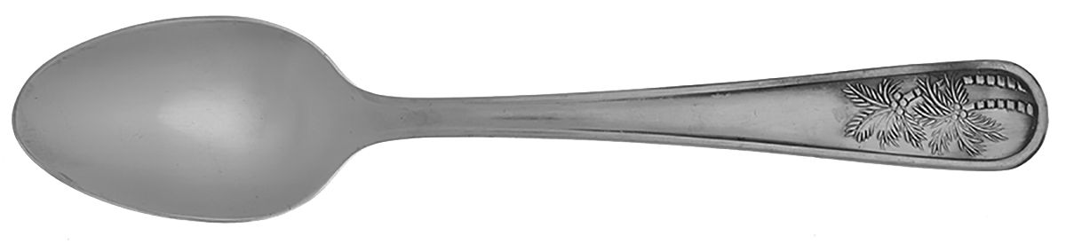Palm Tree Satin (Stainless) Teaspoon by Cambridge Silver-1