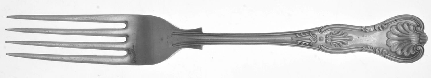 English King (Sterling) Fork by Cooper Bros & Sons-1