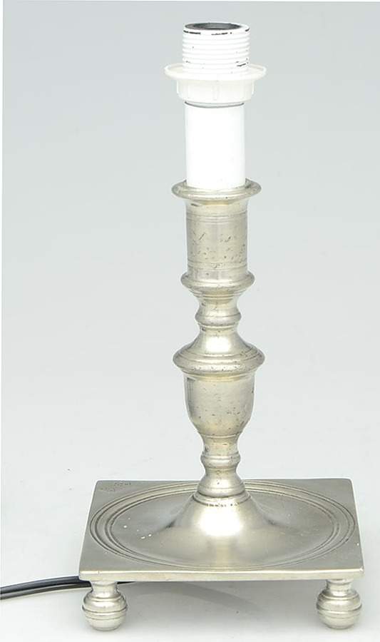 Severo (Pewter, Hollowware) Electric Lamp W/No Shade by Cosi Tabellini-1