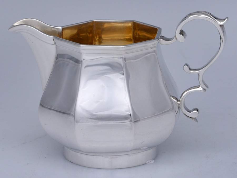 C0A2 (Sterling, Hollowware) Creamer by Charles Stuart Harris-1