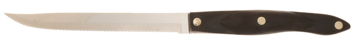 CUE4 (Stainless) Large Stainless Blade Roast Carving Knife by Cutco Silver-1