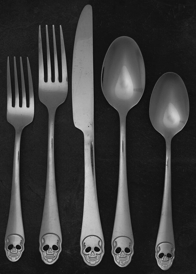 La Catrina Mirror (Stainless) 5 Piece Place Setting by Cambridge Silver-1
