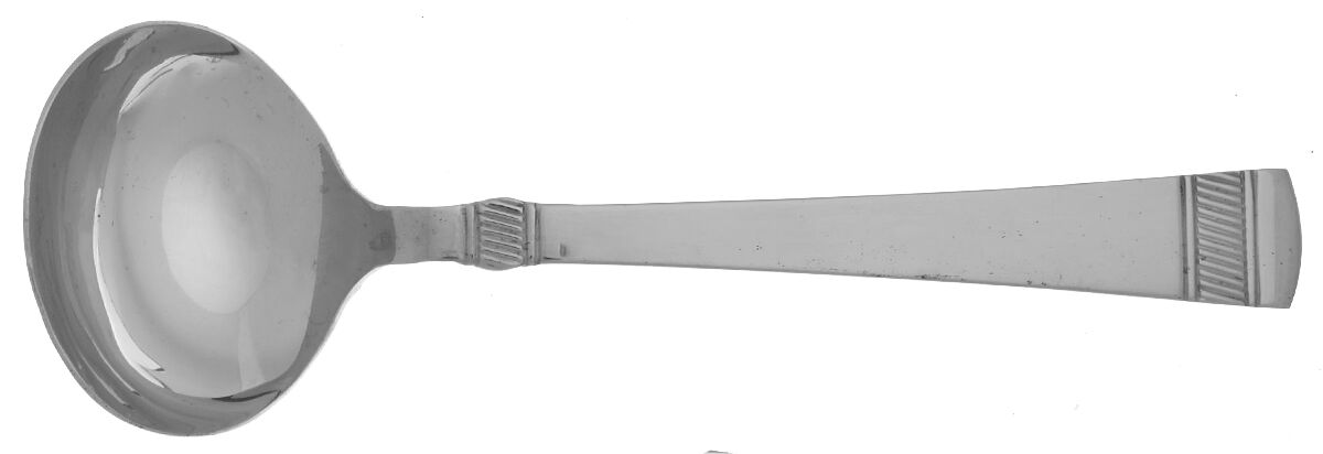 CBS212 (Stainless) Solid Gravy Ladle by Cambridge Silver-1
