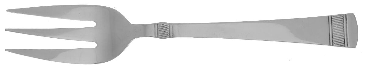 CBS212 (Stainless) Medium Solid Cold Meat Serving Fork by Cambridge Silver-1