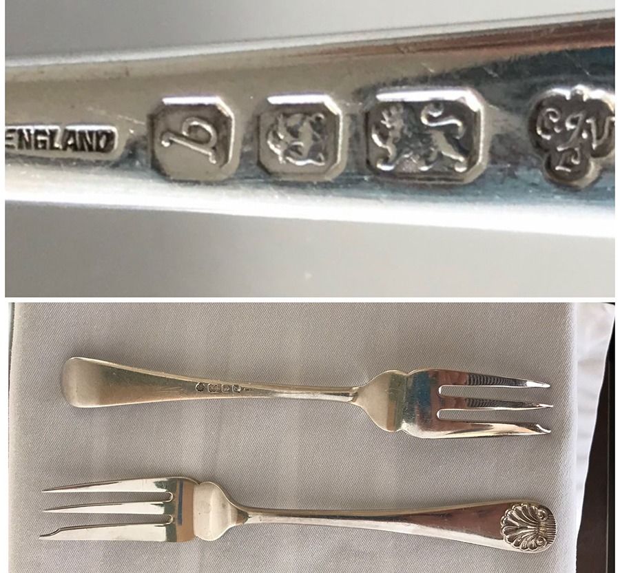 CJV11 (Sterling) Individual Salad Fork by CJ Vander-1