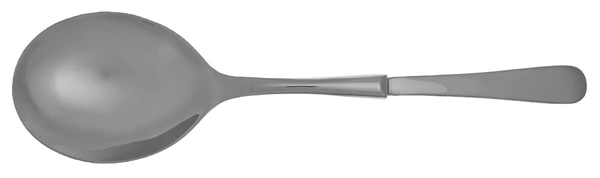 Pepino (Stainless) Casserole Spoon with Smooth Stainless Bowl HC by Cambridge Silver-1