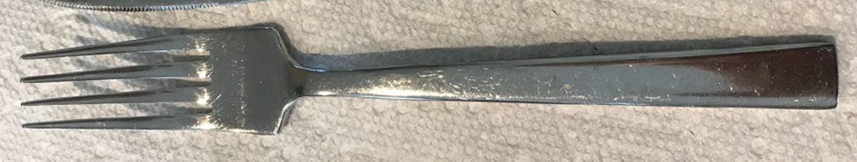 CBF11 (Stainless) Fork by Crate & Barrel Flatware-1