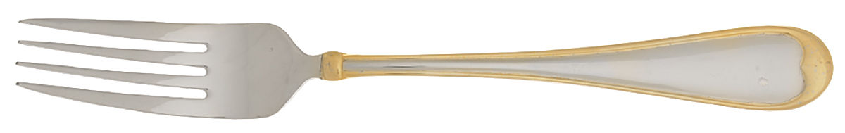 Emily-Gold Accent (Stainless) Fork by Cambridge Silver-1