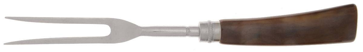 Stainless Flatware Large Stainless-Prong Roast Carving Fork by Crown Crest-1