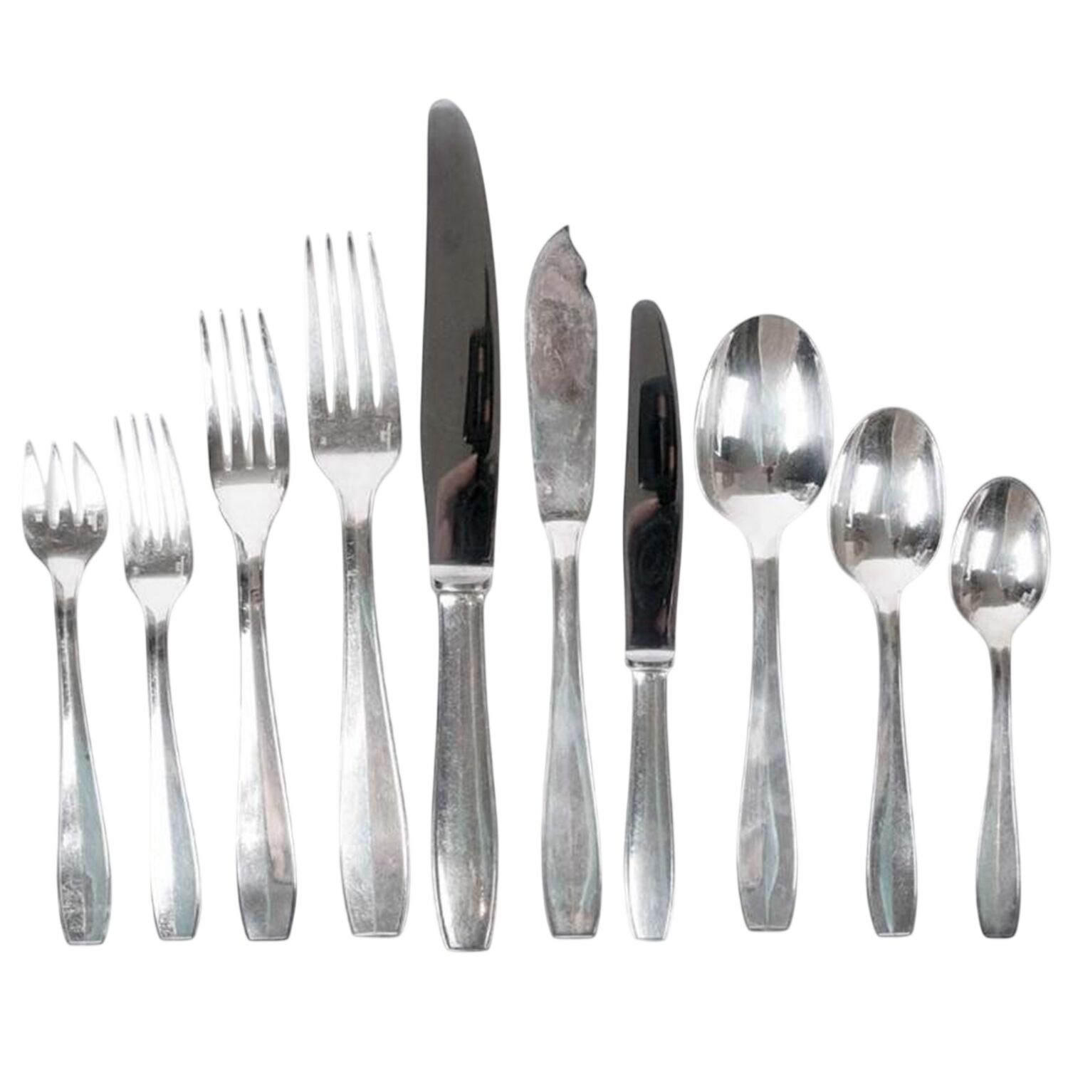 Atlas (Silverplate) Fork by Christofle France-1
