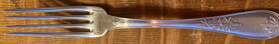 CTF116A (Silverplate) Fork by Christofle France-1