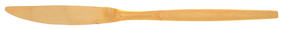 CSM64 (Gold Eletroplate) Modern Solid Knife by Cosmos Products Company-1