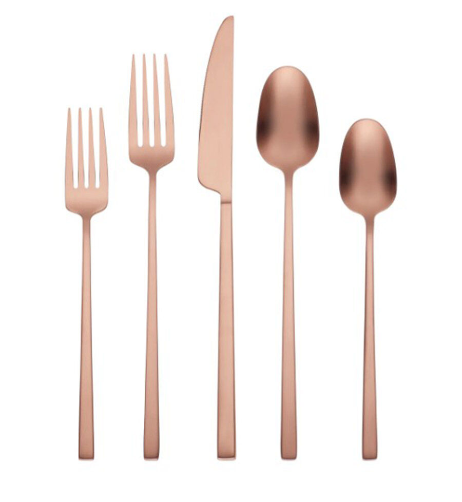 Damaris Champagne Satin (Stainless) Fork by Cambridge Silver-1
