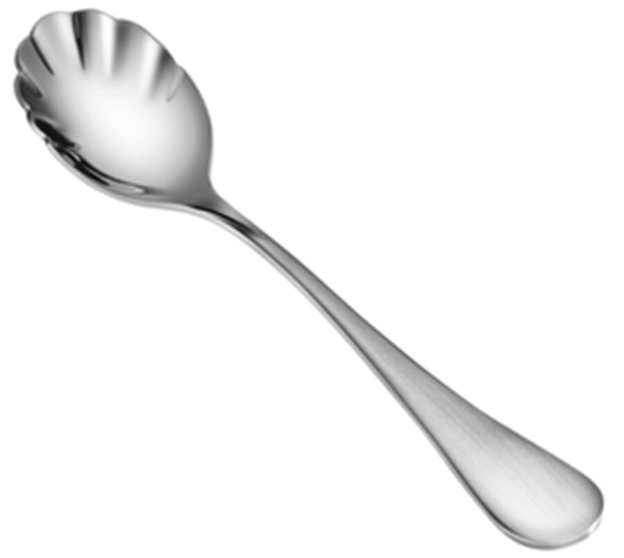 Rain (Stainless) Sugar Shell Spoon by Cangshan-1