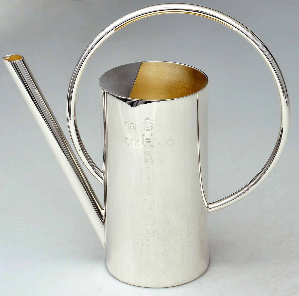 Garden Party (Silverplate, Hollowware) Watering Can by Christofle France-1