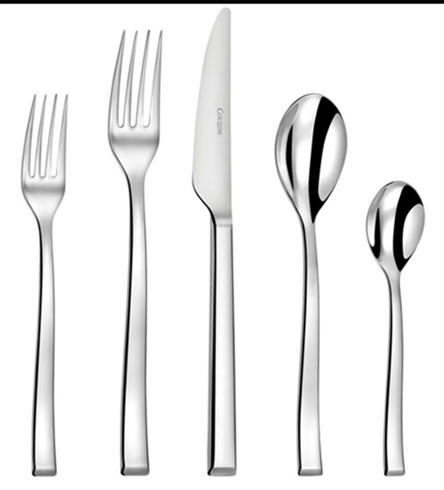 Side (Silverplate) Fork by Jean Couzon-1