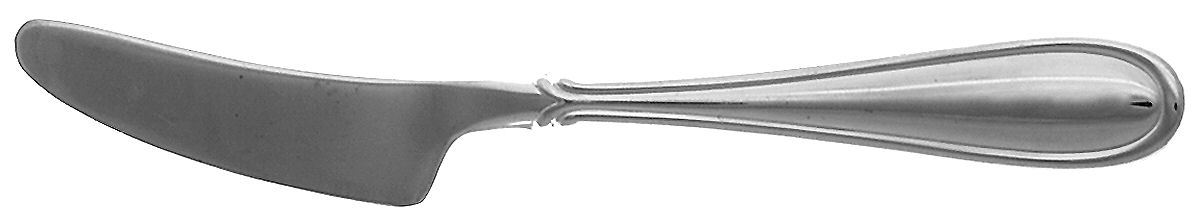 Alpha (Stainless) Flat Handle Butter Spreader by Dansk-1