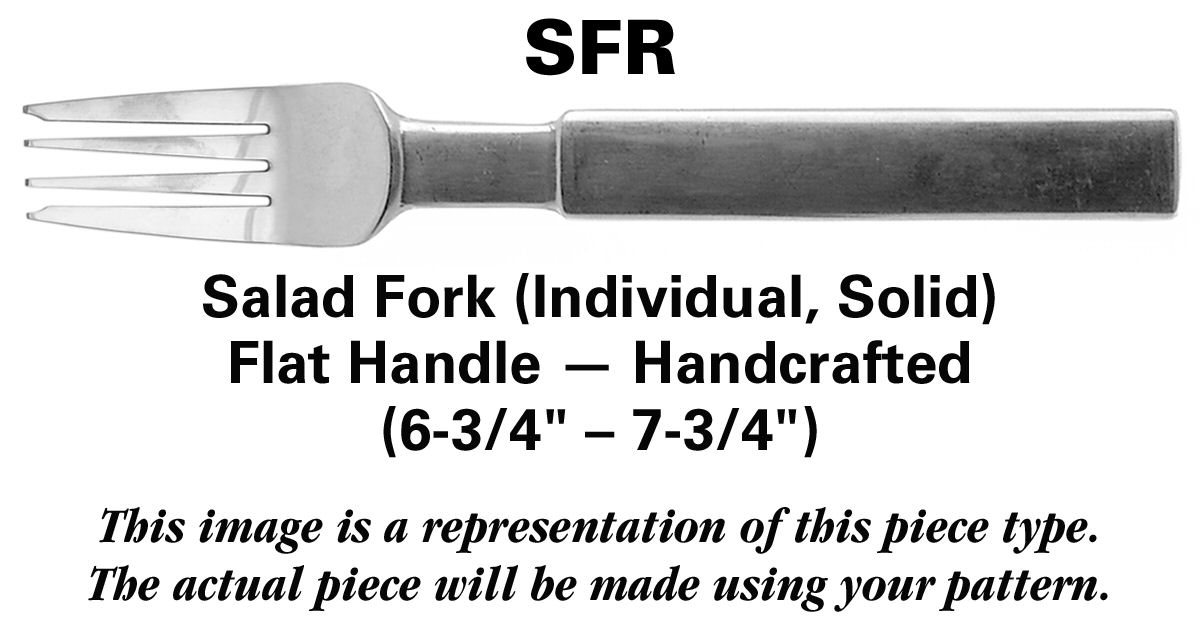 Artisan 1 (Stainless) Salad Fork Solid Individual HC by Dansk-1