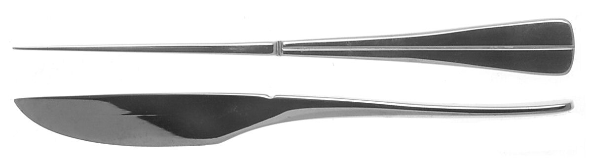 Axis (Stainless) Flat Handle Master Butter Knife by Dansk-1