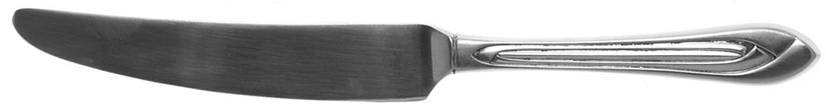 Basketweave (Stainless) Flat Handle Butter Spreader by Dansk-1