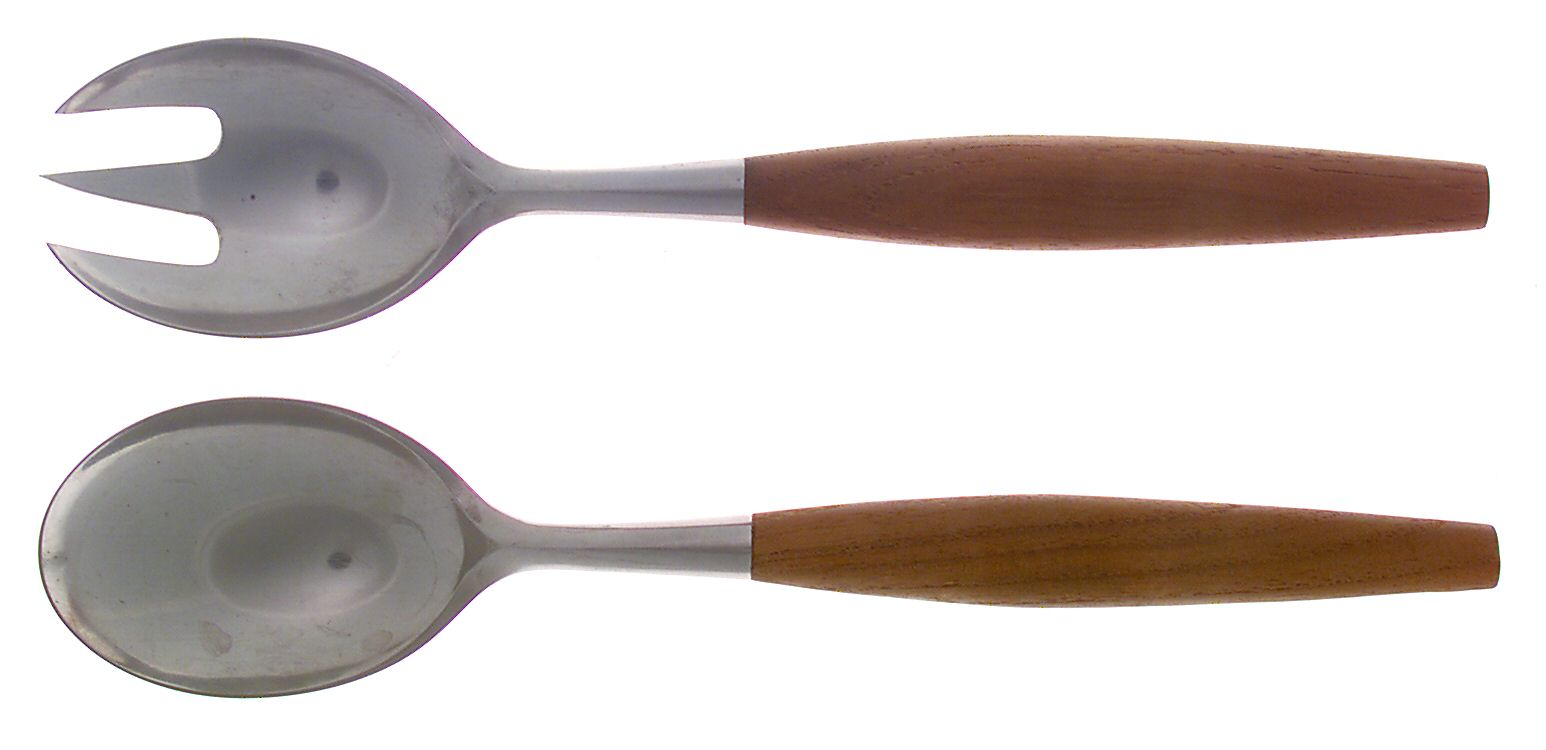 Fjord (Stainless, Germany) Large Solid Serving Set by Dansk-1