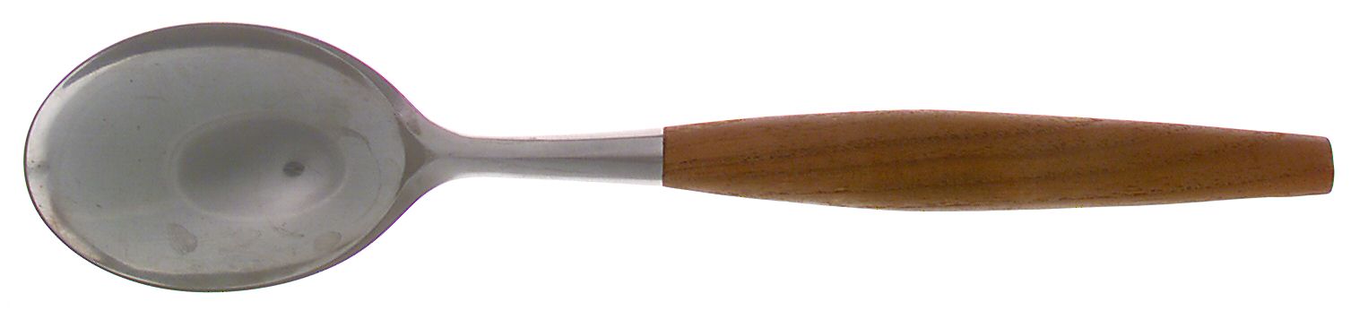 Fjord (Stainless, Germany) Large Solid Serving Spoon by Dansk-1
