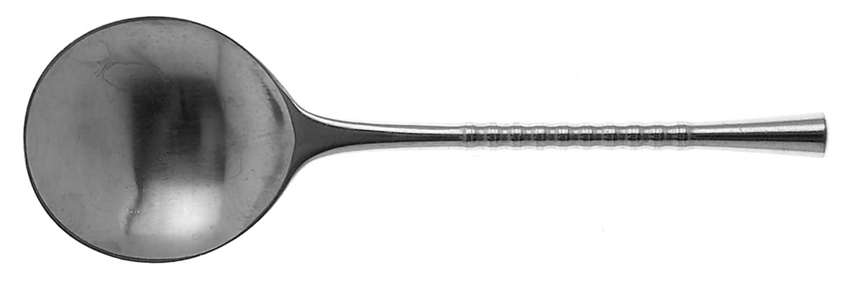 Jette (Stainless) Round Bowl Soup Spoon (Cream Soup) by Dansk-1