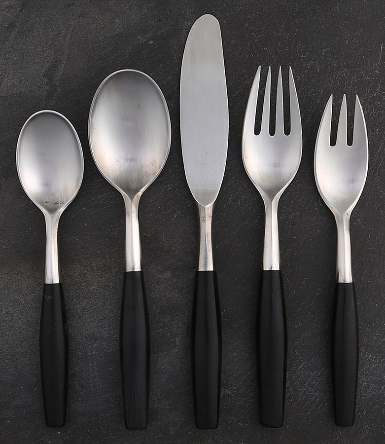 Kongo-Black (Stainless) 5 Piece Place Setting by Dansk-1