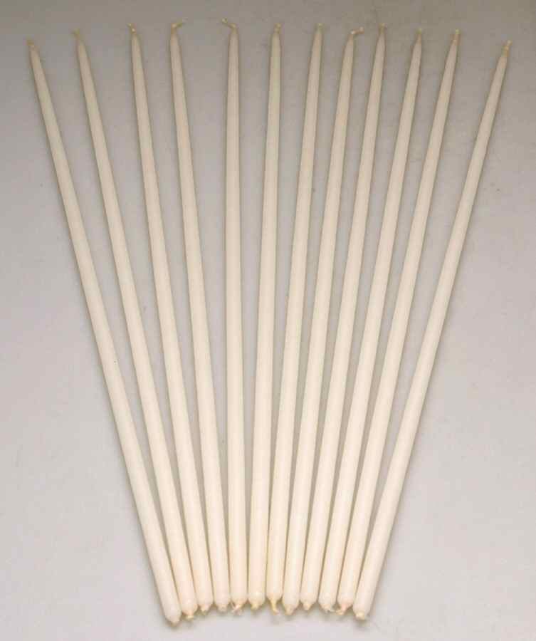 Silverplate Hollowware Tiny Taper Candle - Set of 12 by Dansk-1