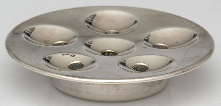 Silverplate Hollowware Taper Candleholder (Holds 6) by Dansk-1
