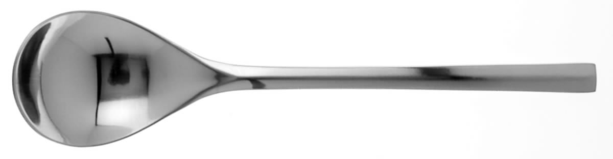 Parallel Diamond (Stainless) Place/Oval Soup Spoon by Dansk-1