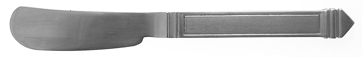 Pyramid (Stainless) Flat Handle Butter Spreader by Dansk-1