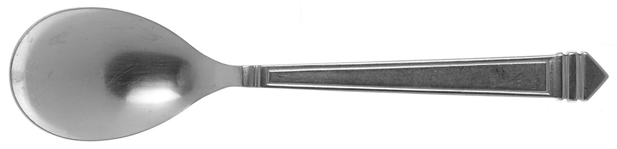 Pyramid (Stainless) Place/Oval Soup Spoon by Dansk-1
