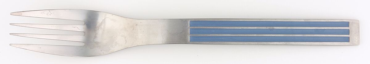 Thebe-Blue (Stainless, Bluehdl) Fork by Dansk-1