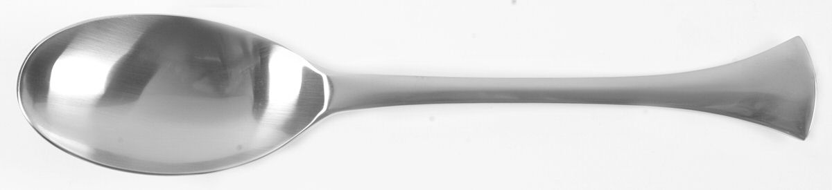 Thistle (Stainless) Solid Serving Spoon by Dansk-1