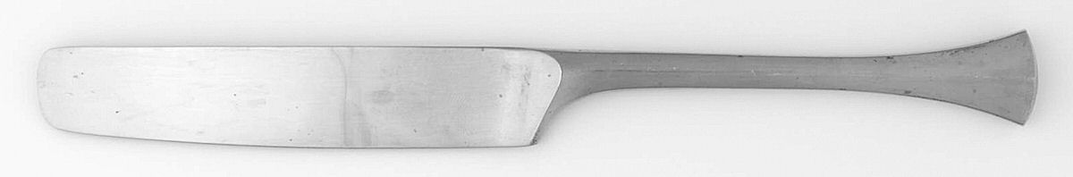 Thistle (Stainless) Flat Handle Butter Spreader by Dansk-1