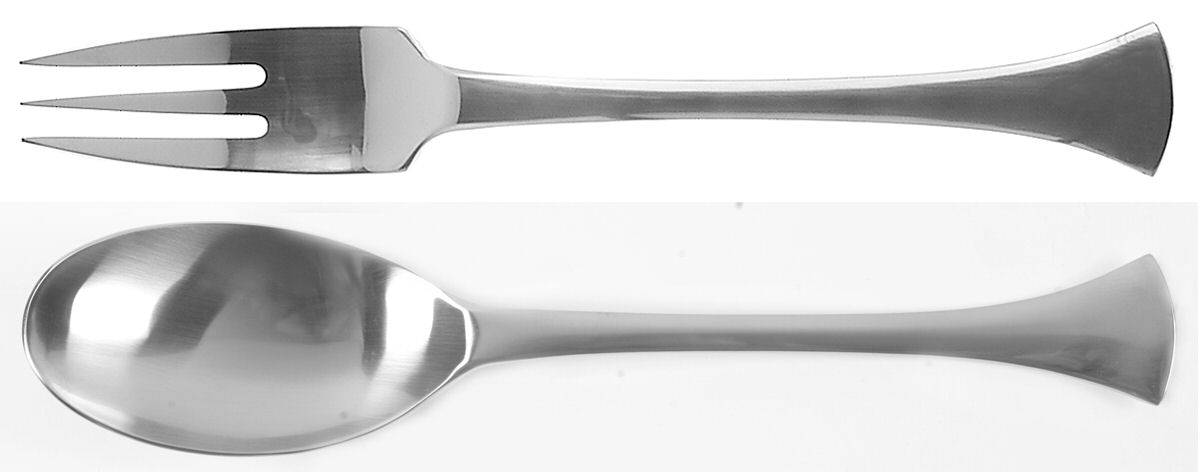 Thistle (Stainless) Solid Serving Set by Dansk-1