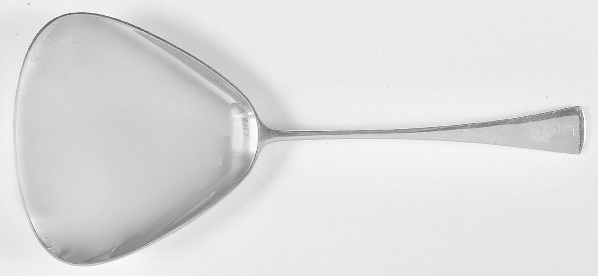 Tjorn (Sterling) Solid Serving Spoon by Dansk-1