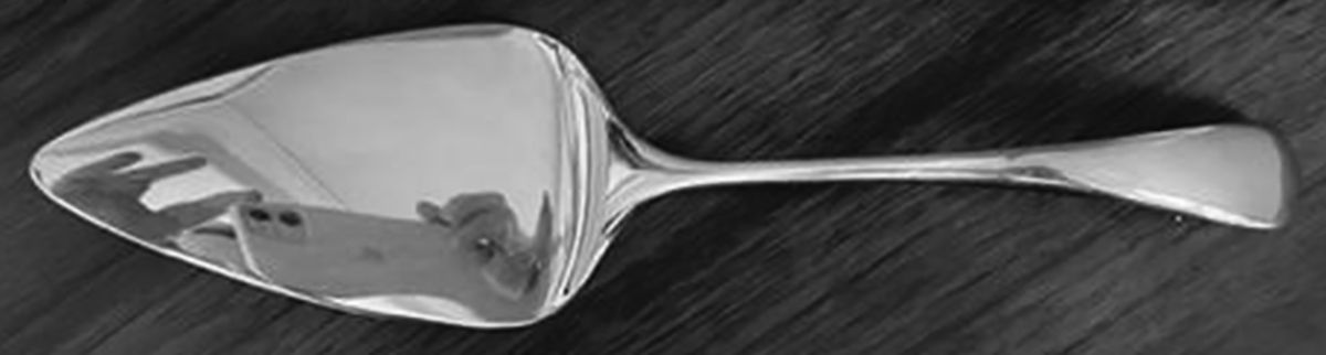Torun (Silverplate) Pie & Cake Server with Stainless Blade by Dansk-1