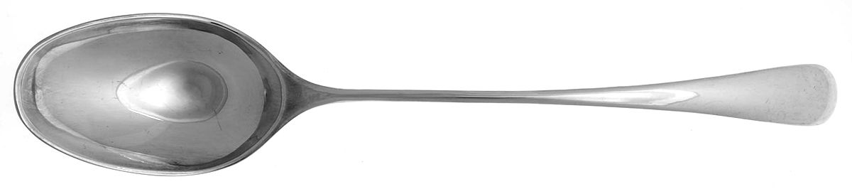 Torun (Silverplate) Solid Smooth Casserole Spoon by Dansk-1