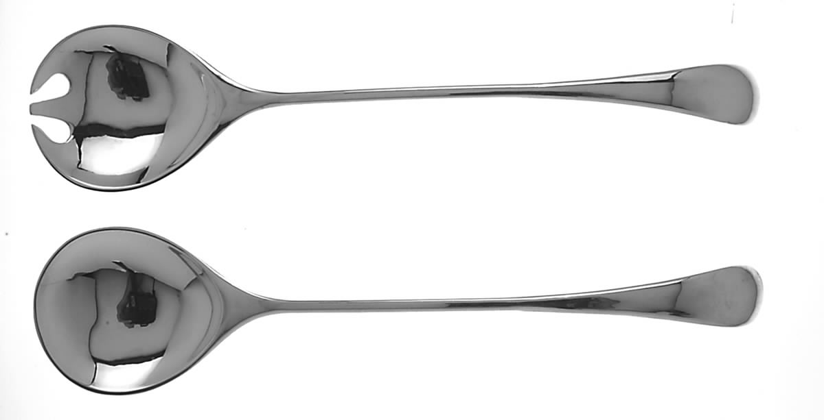 Torun (Silverplate) (2 Pc) Solid Salad Set by Dansk-1