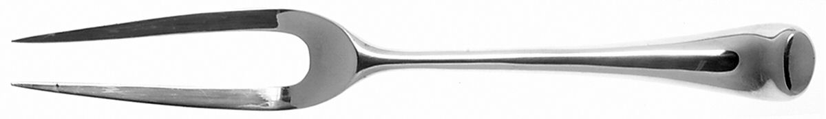 Torun (Silverplate) Large Stainless-Prong Roast Carving Fork by Dansk-1