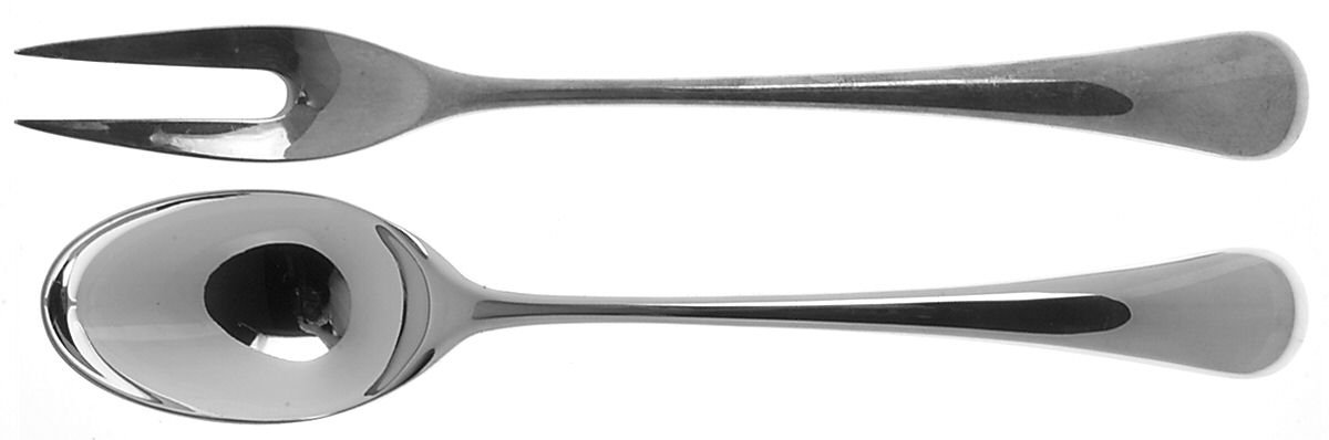 Torun (Silverplate) Solid Serving Set by Dansk-1
