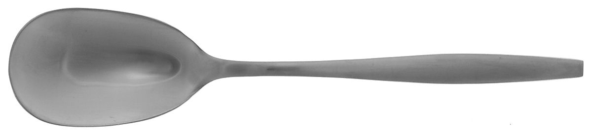 Variation V (Stainless, Korea, Japan, China) Solid Serving Spoon by Dansk-1