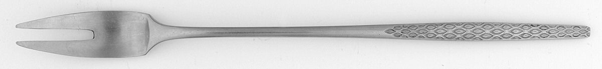 Variation IV (Stainless, No Black Accent) Solid Serving Fork by Dansk-1