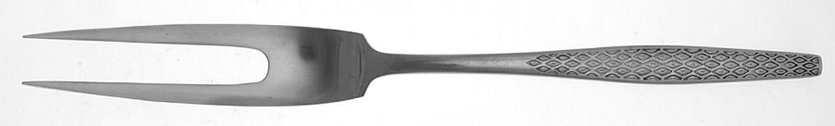 Variation IV (Stainless, No Black Accent) Large Stainless-Prong Roast Carving Fork by Dansk-1