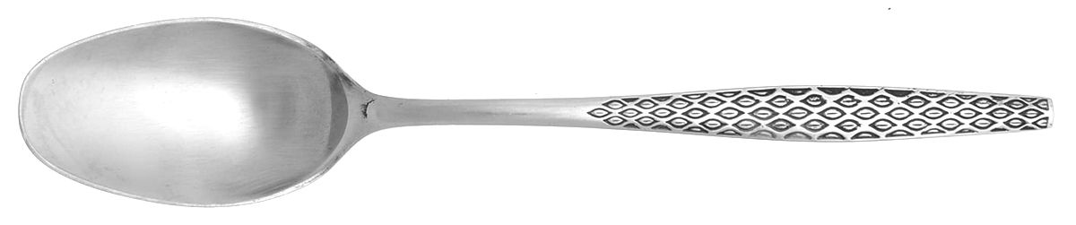 Variation IV (Stainless, No Black Accent) Oval Place Soup Spoon by Dansk-1