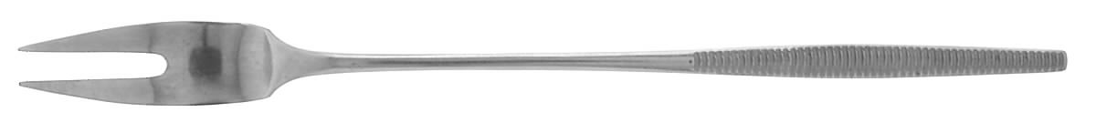 Variation VI (Stainless, No Black Accent, Germany) Solid Serving Fork by Dansk-1