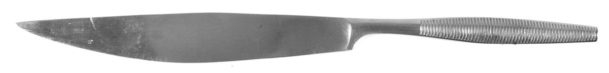 Variation VI (Stainless, No Black Accent, Germany) Large Stainless Blade Roast Carving Knife by Dansk-1