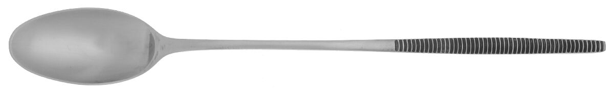 Variation VI (Stainless, Black Accent) Iced Tea Spoon by Dansk-1